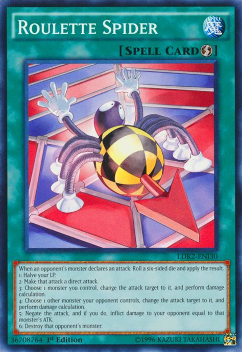 yugioh roulette spider